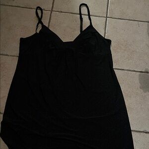 Elegant Black Patterned camisole
